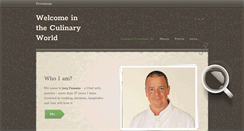 Desktop Screenshot of culinaryconsultant4u.com