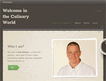Tablet Screenshot of culinaryconsultant4u.com